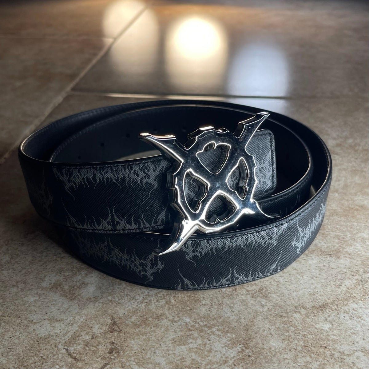 studs belt スタッズベルト　弾丸ベルト　opium kencarson studs belt スタッズベルト 弾丸ベルト opium kencarson - メルカリ