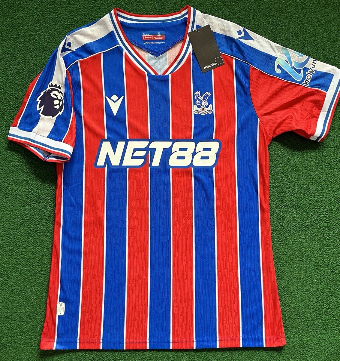 NWT Crystal Palace 25/26 Home Player Version Jersey “Mateta 14” w