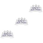 3pcs Kid's Charming Rhinestone Five-pointed Star Design Tiara Crown Headband
