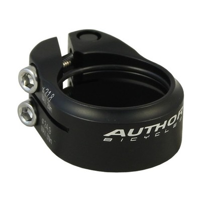 Sattelklemme Fahrrad Sattelstützklemme Doppel 31,6 / 34,9mm Author Alu schwarz