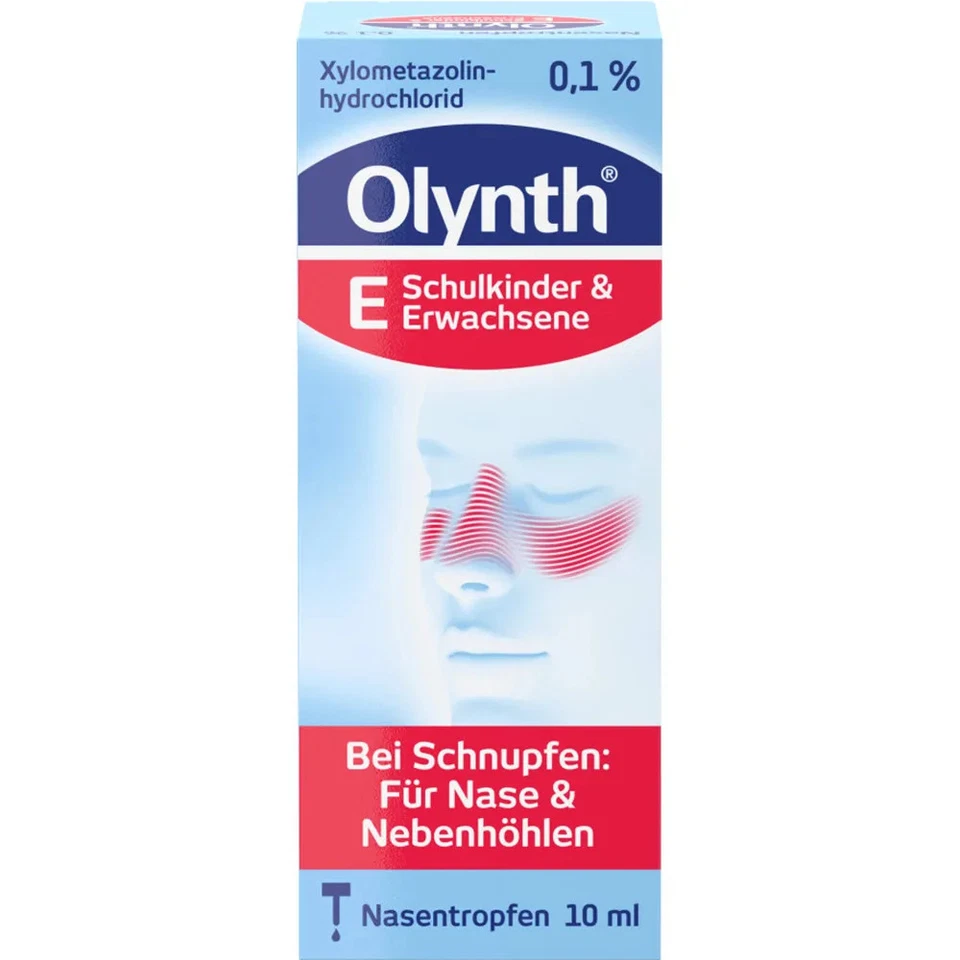 KENVUE GERMANY GMBH (OTC) Olynth 0,1% Für Erwachsene Nasentropfen 10ml - 02186397
