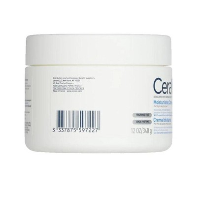CeraVe Crème Hydratante Feuchtigkeitspflege 340 ml ohne Duft