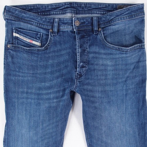 Herren Jeans Diesel BUSTER RM045 Stretch Slim Tapered Blau W34 L32