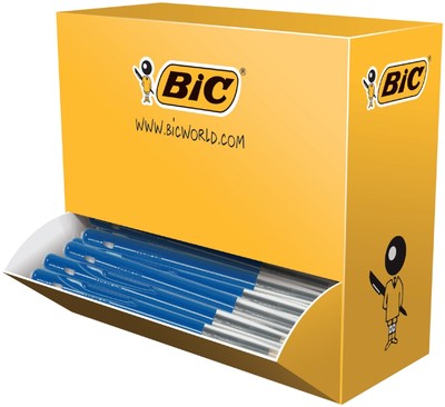 100 BIC Druckkugelschreiber M10 clic, schwarz, VALUE PACK