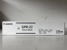 CANON GPR-22 BLACK TONER FOR IR-1018/1019/1020/2021/2022 FACTORY SEALED/Genuine