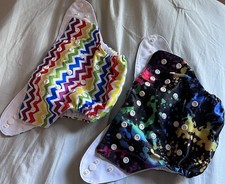 ALVA BABY pockets cloth diapers Lot of 2