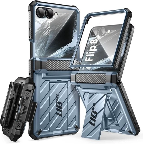 For Samsung Galaxy Z Flip8, SUPCASE Unicorn BeetlePro Case with Stand/Clip Cover