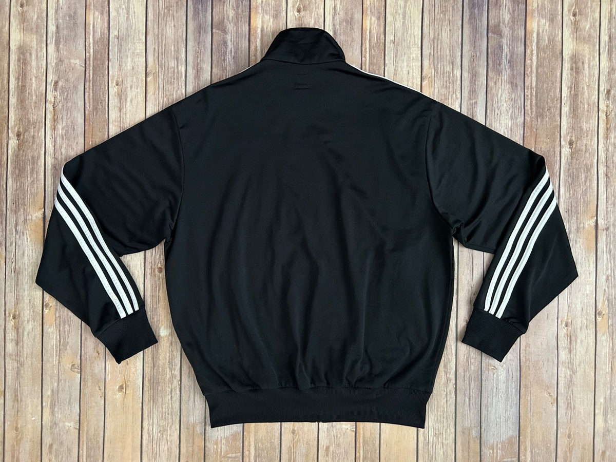 Adidas Vintage Firebird Track Jacket Black Label Men's Size Large