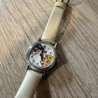 Vintage US Times Snow White & Dopey wind-up Watch. Needs work, band is broken