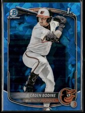 2025 Bowman Draft #BDC-63 Caden Bodine Sapphire