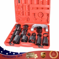 Auto Repair Service Removal Ball Joint Press Tool Master Adapter Kit 21Pcs 2/4WD
