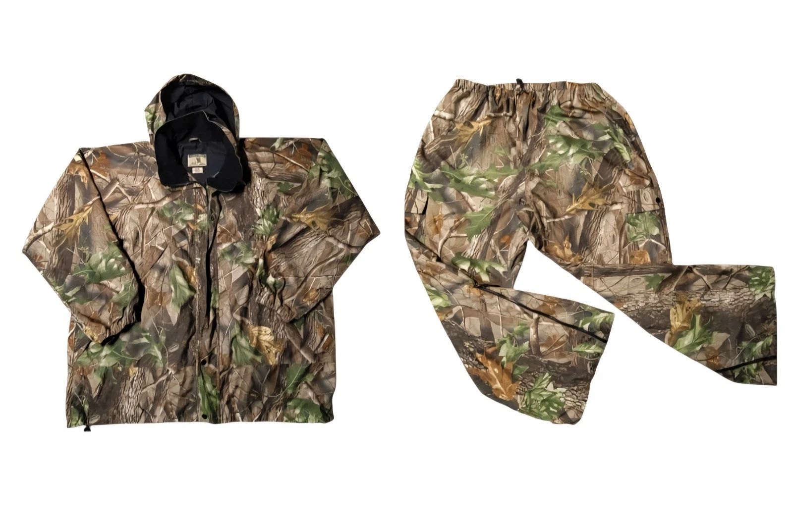 Field & Stream Mens 2XL Camouflage Real Tree Hardwoods Jacket & Pants Hunt Fish