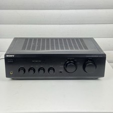 SONY TA-FE230 INTEGRATED STEREO AMPLIFIER BLACK RCA 120 WATT AMP BLACK