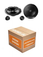 Lautsprecher Boxen Vorne Pioneer TS-G170C FüR Nissan Qashqai J11 2X Tief-Mittelt