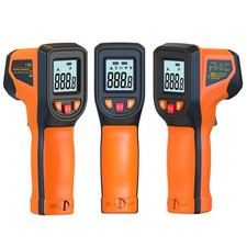 Laser Infrared Thermometer Temperature Gun Barbecue Grilling Pizza Oven Cooking