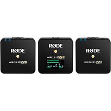 Rode Wireless Go II DualChannel Wireless Microphone System Black LN
