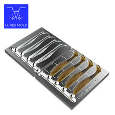 Bait DIY Fishing Mold Soft Plastisol Swimbait K165 4inch