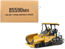 CAT CATERPILLAR AP655F ASPHALT PAVER YELLOW 1/50 BY DIECAST MASTERS 85590-MH