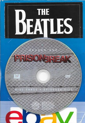 PRISON BREAK-SEASON 1 DISC 3 (REPLACEMENT DVD)-DISC ONLY-FREE SHIPPING IN CANADA