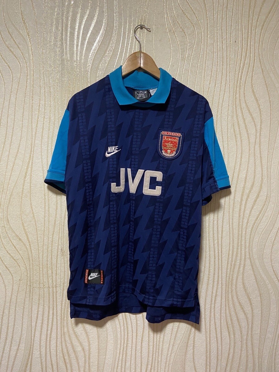 ARSENAL LONDON 1994 1995 AWAY FOOTBALL SHIRT SOCCER JERSEY ARSENAL LONDON 1994 1995 AWAY FOOTBALL SHIRT SOCCER JERSEY