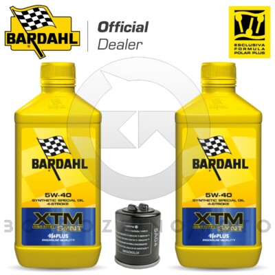 2L XTM SYNT 5W40 Oil + Filter Derbi Sonar 125/150 2010-2013