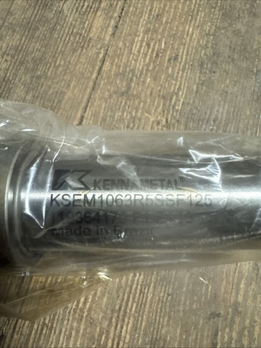 NUOVO Kennametal 1.063" KSEM1063R5SSF125 Trapano Indicizzabile KSEM Punta Sostituibile 5xD - Foto 2 di 6