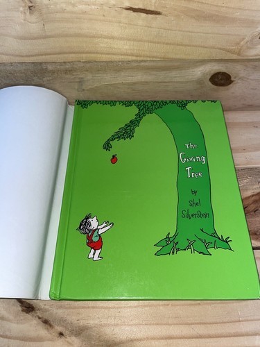 The Giving Tree by Shel Silverstein 1964 1st Edition Early Printing DJ HC (A22) - Picture 3 of 6