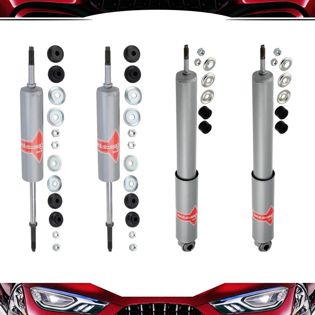 KYB 4x MONOTUBE Upgrade SHOCKS Fits 311 DATSUN 1600 2000 ROADSTER