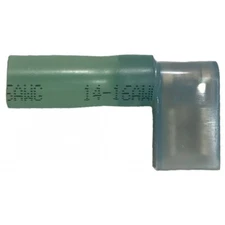 Heat Shrink Crimp Flag Terminal Quick Disconnect 16-14 Gauge .250 Tab - 10 Pack