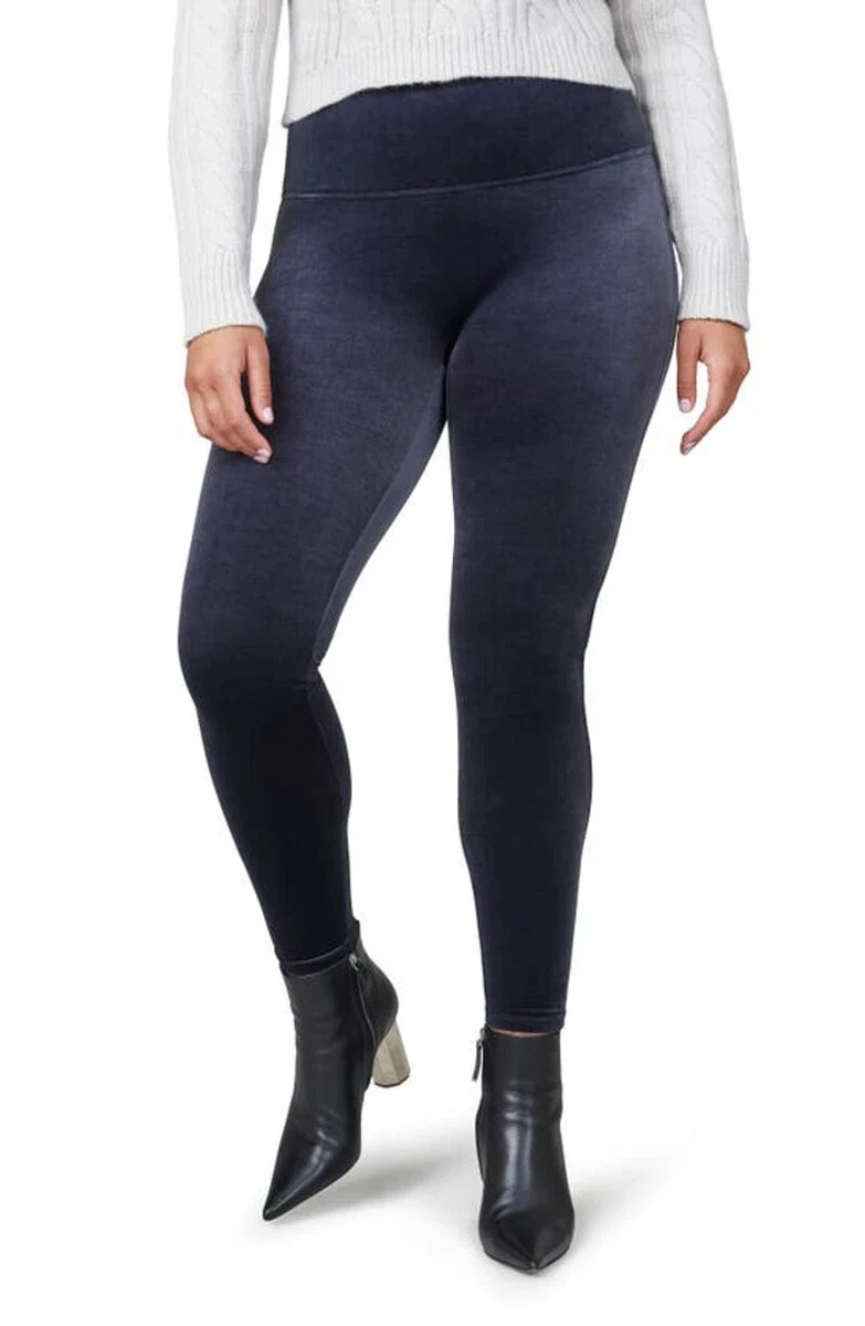 NEW Spanx Velvet Leggings in Classic Navy Size XL #1234