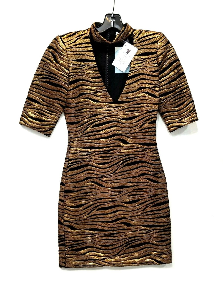 alice and olivia inka sequin dress Alice and Olivia Inka Sequined Velvet Dress