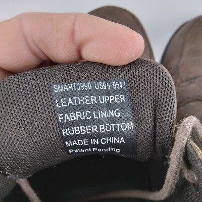 Abeo Smart 3990 Oxfords Brown Slip Resistant Mens Size 9.5  display picture 3