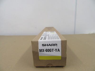 Original Sharp MX-60GT-YA Tonerkassette Gelb, NEU, GARANTIE!