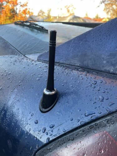 4 inch " Short Black Aluminum Antenna Mast AM/FM for HYUNDAI TIBURON 1997-2006 - Picture 5 of 23