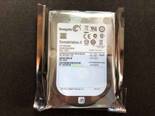 New ST91000640NS Seagate Constellation 1TB 7.2K SATA 6Gb/s Enterprise 2.5" HDD