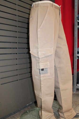 Homeboy Worker Chino COCTAIL Beige New Cotton 90s Size XS and M - Picture 5 of 9