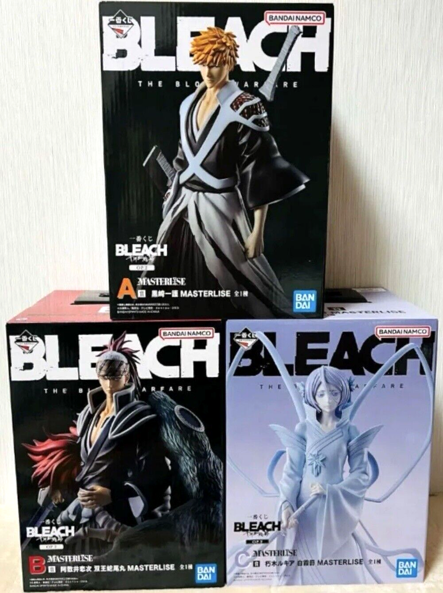 BLEACH Ichigo Kurosaki Renji Abarai Rukia Kuchiki Figure Ichiban