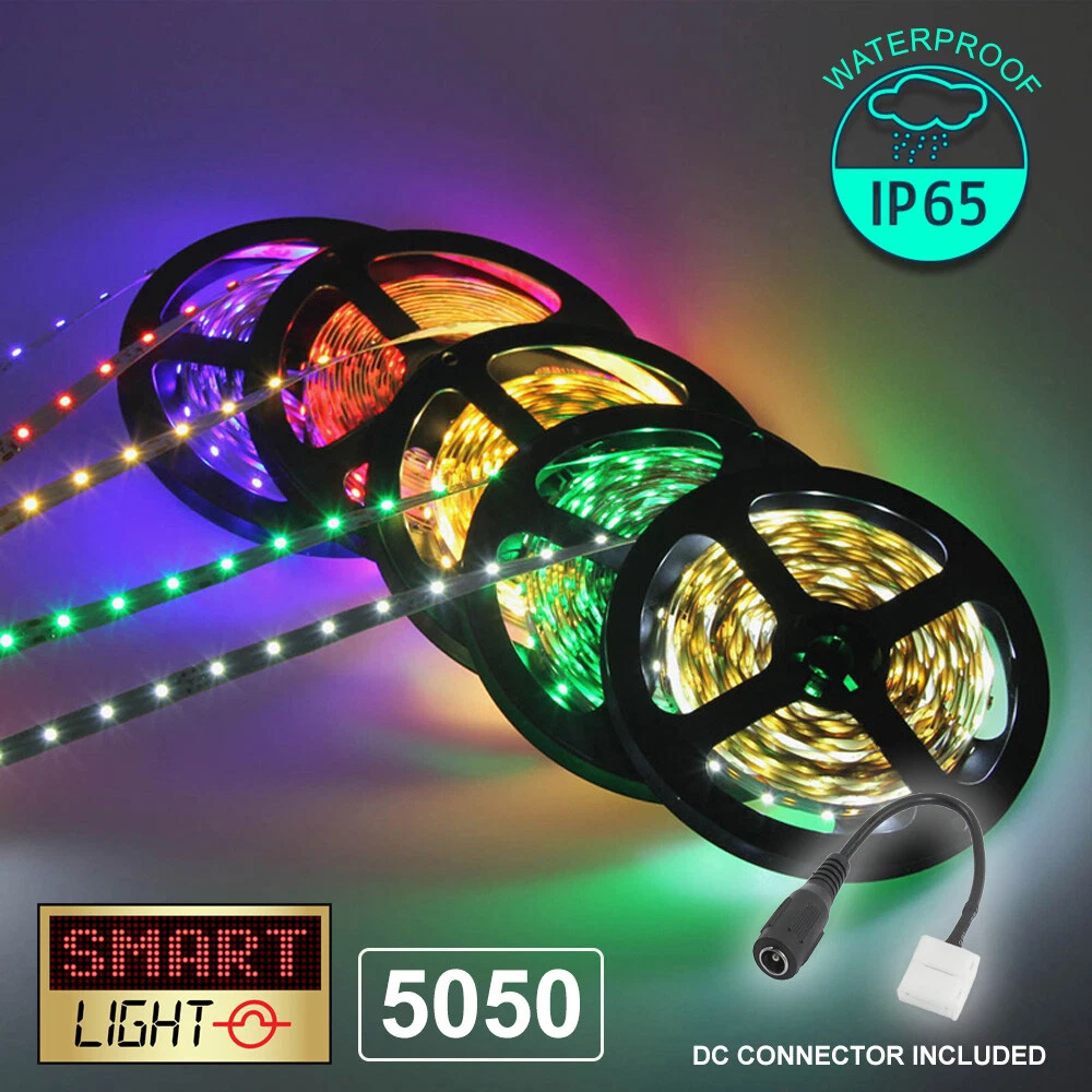 ALL COLOURS 1M 5M 10M LED Light Strip Tape Kitchen Lighting WATERPROOF IP65 5050
