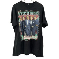 NKOTB New Kids on the Block Concert shirt size Large The Total Package Tour 2013