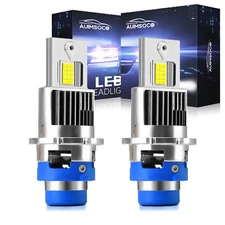 2X D4S D4R LED Headlight Bulb Replace HID Xenon Super White 6000K Conversion Kit