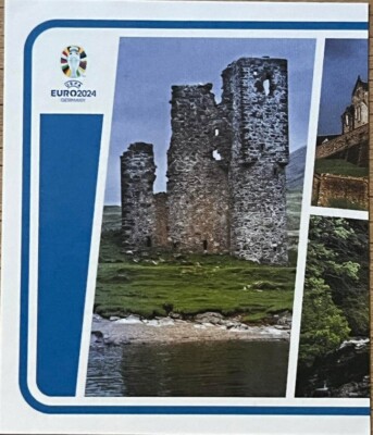 TOPPS EURO EM 2024 Einzelsticker SCO P1 SEHENSWÜRDIGKEIT Landmark #1/2