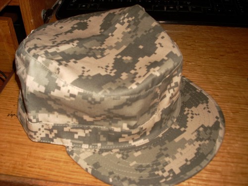 ARMY ACU Camo Fatigue Cap Military Hat 