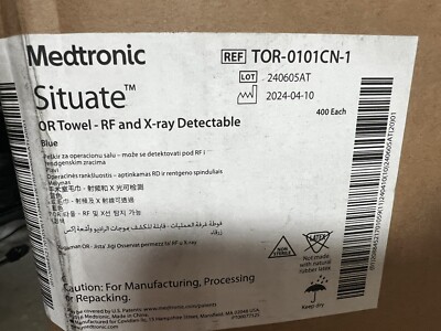 Medtronic OR Towels-X-Ray OR Towels, Radio Freq., Nonsterile,-Blue TOR-0101CN-1