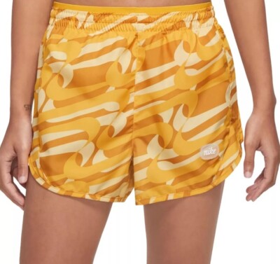 Nike Sz L Women's Dri-FIT Icon Clash Tempo Luxe Running Shorts  DQ6117 752 $48