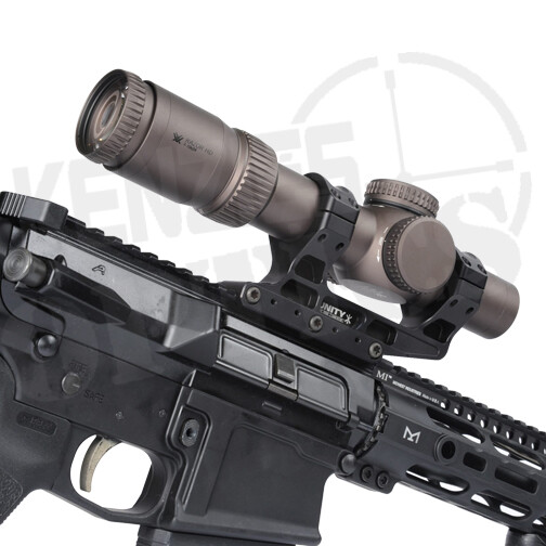Unity Tactical Fast LPVO Scope Mount 34mm Black Fst-s34205b for
