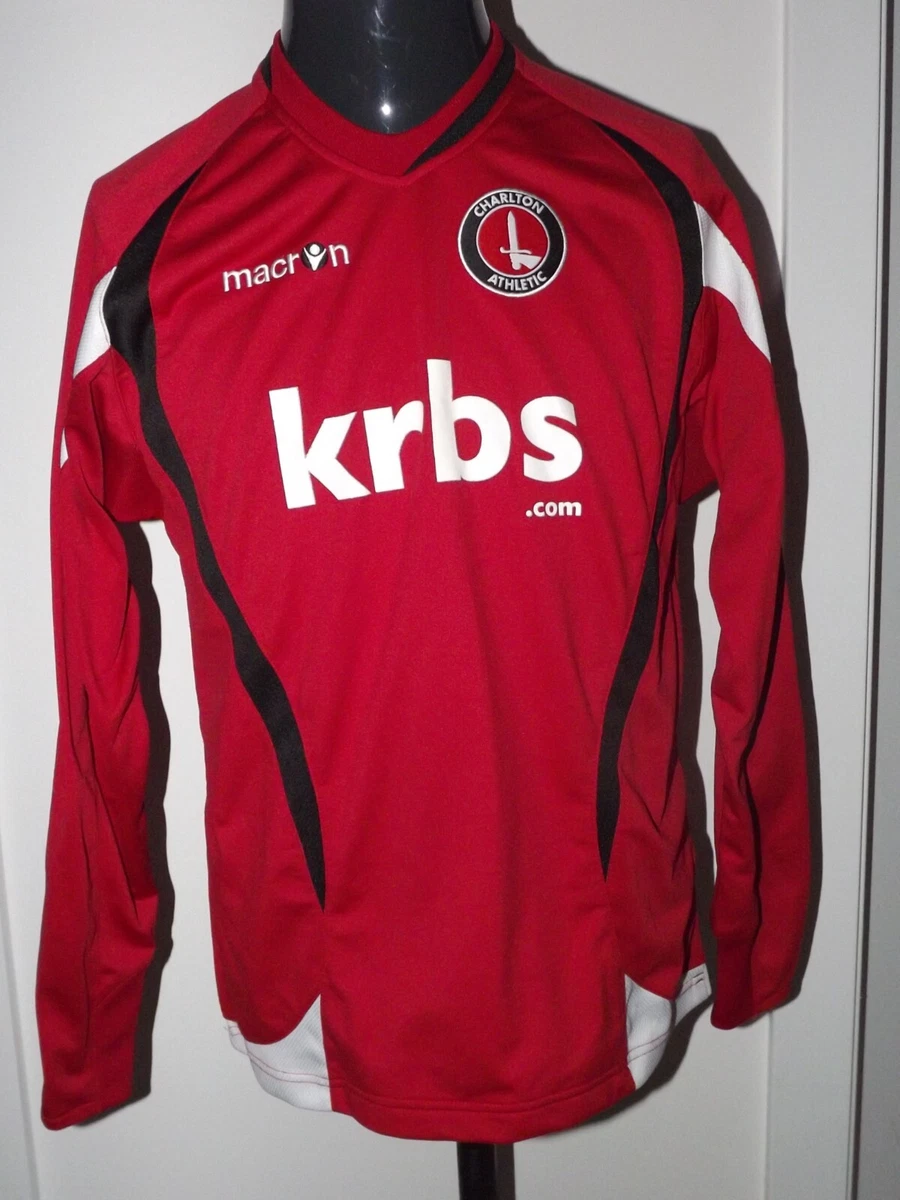 Maillot Extérieur Charlton Athletic 2010/12 – Macron, Taille M, Très Bon état
