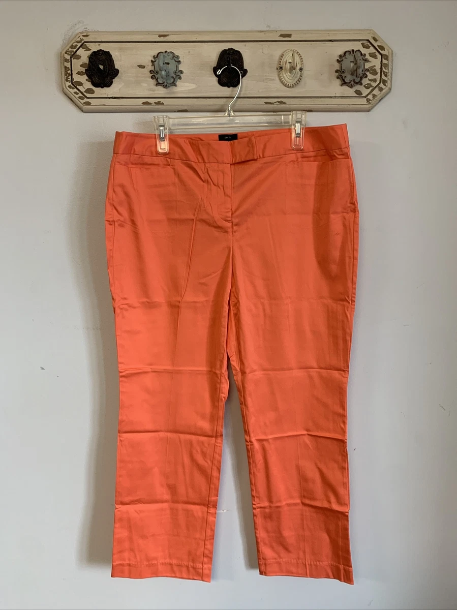 Slim Fit attention Peach Color Capri pants 14