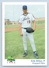 Erik Hiljus 1992 Classic Best Kingsport Mets