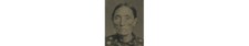 STUDIO PORTRAIT OLDER LADY W/ PRETTY DRESS, 1/6 PLATE TINTYPE