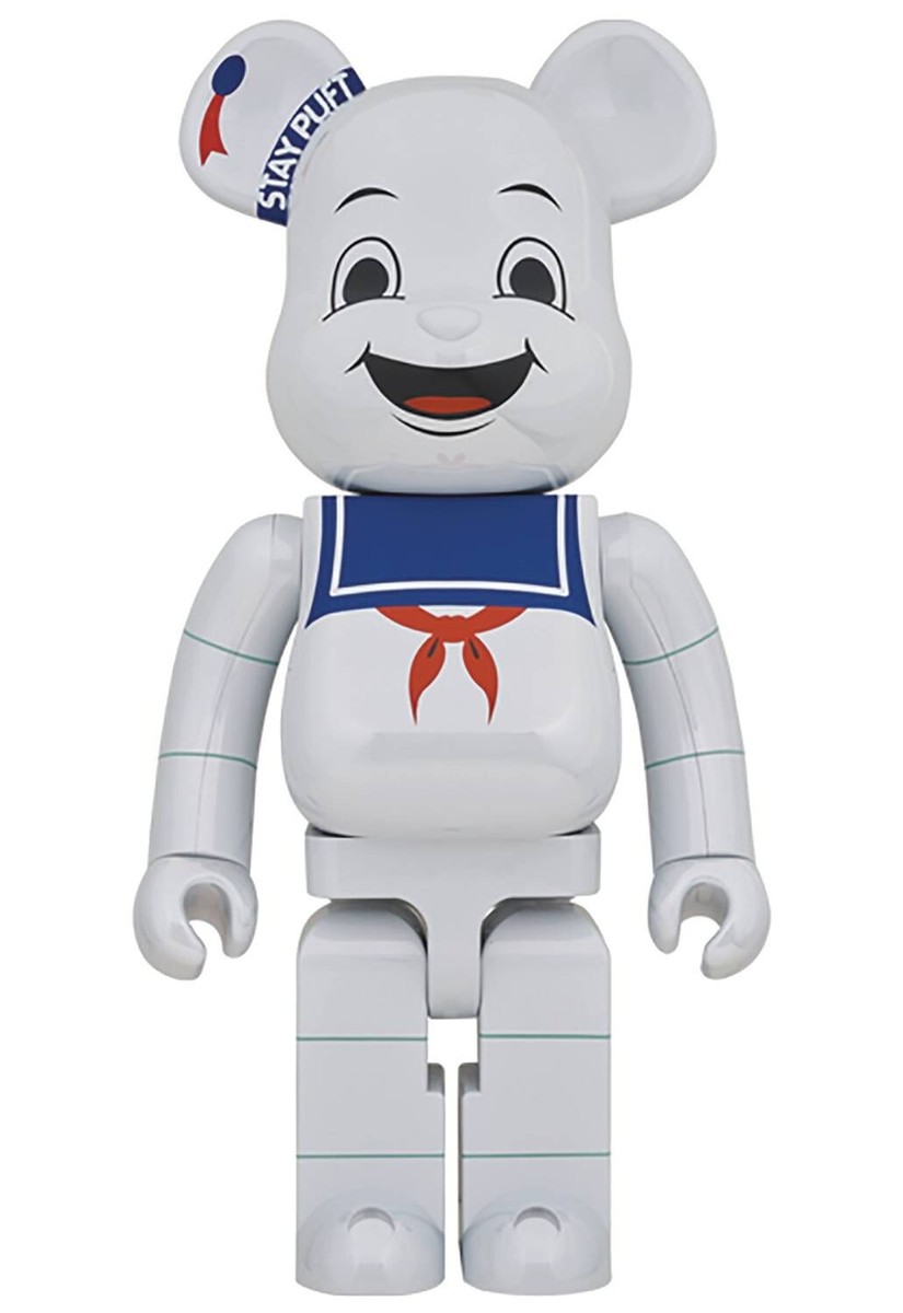 その他 BE@RBRICK - BE@RBRICK STAY PUFT MARSHMALLOW MAN Stay Puft Marshmallow Man White Chrome 1000% Bearbrick by